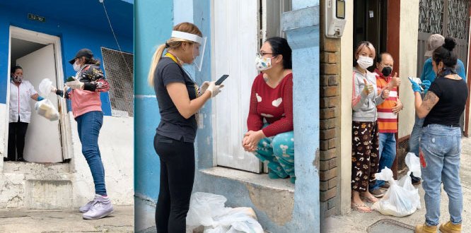 AsoSandiego continúa con las ayudas humanitarias en el Barrio La Perseverancia