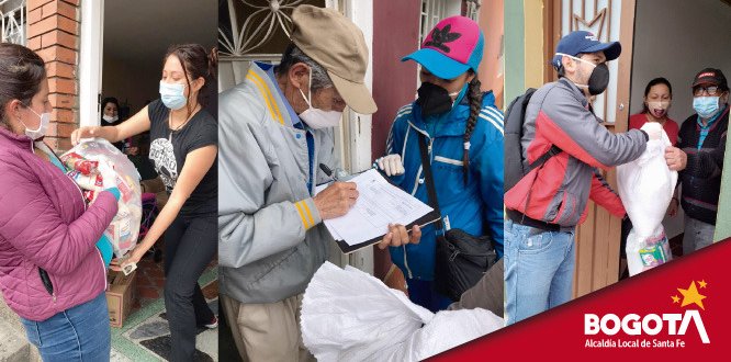 Bogotá Solidaria en Casa llega a los barrios Guavio, Girardot, Fábrica de Loza y Lourdes  