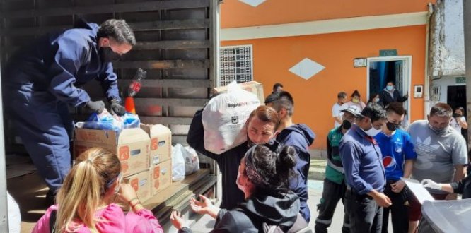 Los Barrios El Guavio y Rocío Bajo, recibieron 794 ayudas humanitarias 