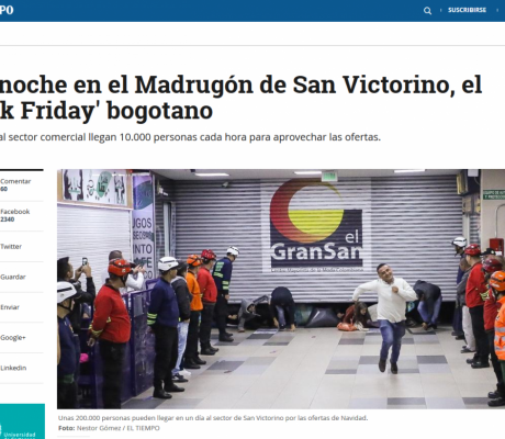 Una noche en el Madrugón de San Victorino, el 'Black Friday' bogotano