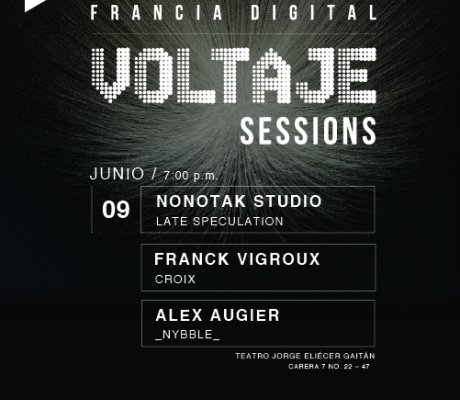 Voltaje Sessions: Francia Digital en el Teatro Jorge Eliécer  Gaitán